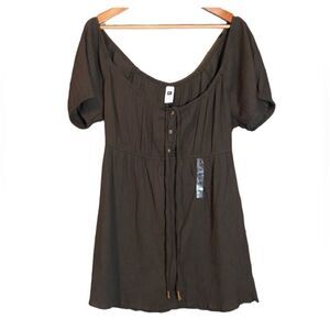 NWT! Gap brown dress / tunic.‎ Size medium